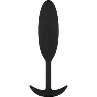 EasyToys Heavy Fulfiller - plug anal de 54 g - petit (noir)