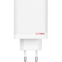 OnePlus Chargeur - - SUPERVOOC 120 W - USB-C double port - Charge rapide - Câble inclus