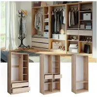 Vicco Armoire à vêtements Elmo Sonoma 280x200cm Lot de 3, Model 50208
