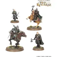 Games Workshop Warhammer Middle Earth - Rohan Haleth & Hama, Princes du Rohan (Matières plastiques)
