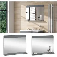 Vicco Miroir de salle de bain Izan Gris 80.1x62cm, Model 41580