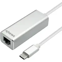 Aisens - A109-0341 Convertisseur USB3.1 gen1 USB-C vers gigabit ethernet 10/100/1000 mbps, 15cm