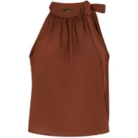 Faina Haut 'Fashion Look' marron