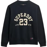 Superdry Sweat-shirt 'Vintage Athletic Crew' crème / marine