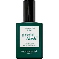 Manucurist Paris Green Flash vernis à ongles Snow (Blanc, Vernis gel UV)