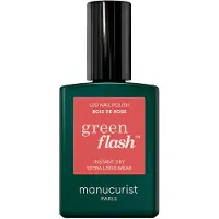 Manucurist Paris GREEN FLASH LED GEL POLON VEGAN VEGAN 12 GEL PLUS (60%) POLONN PLUS FAND E EN FRANCE 0,5 FL OZ (BOIS DE ROSE)