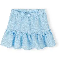 MINOTI Jupe bleu clair / blanc