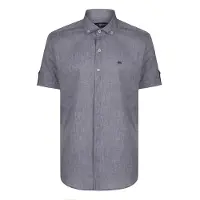 Jimmy Sanders Chemise bleu marine