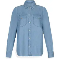 Liu Jo Chemise UA5238 femmes - Bleu - IT 42