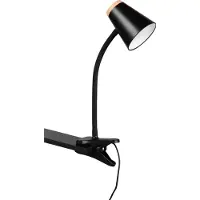 TRIO Lampe de serrage Pongo noir