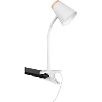TRIO Lampe de serrage Pongo blanc