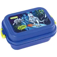 Keyroad Boîte à lunch, plastique, avec compartiment, Dino, Lunch box, Multicolore