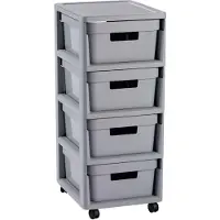Curver - Tour de rangement Infinity -4x11L-