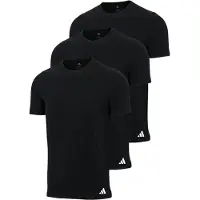 Adidas T-shirt à col rond pour homme (lot de 3) - Taille L