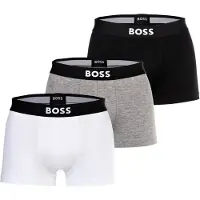 BOSS Boxers gris / noir / blanc