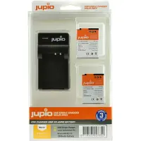 Jupio Set 2pcs EN-EL12 batteries - 1050 mAh chargeurs pour Nikon