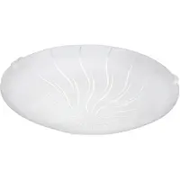 Eglo 96089 Margitta 1 LED Plafonnier 11W Ø25cm verre décoratif