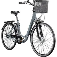 Zundapp Vélo électrique Z517, roues de 28 pouces, taille 155–190 cm, 7 vitesses et freins avant et arrière