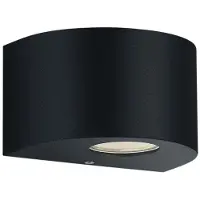 REALITY IMPORT Applique d'extérieur LED ROSARIO noire 2 W, blanc chaud, 200 lm, plastique, dim. : 9 x 15 x 15 cm, IP44, RL