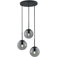 TRIO BALINI lustre anthracite 308590342