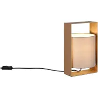 RL LIVE YOUR LIGHT Lampe de table design Pail brun café