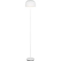 TRIO Lampadaire LED, variateur tactile, batterie, USB, blanc, H 147 cm