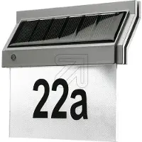 Chilitec Eclairage solaire des numéros de maison de Ritter