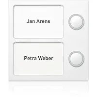 Ritto Portier Module de touches 1875270 (2 touches) blanc