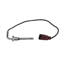 Valeo Capteur de température des gaz d'échappement, 2 pôles, M14 x 1,5, câble de 17 400 mm, , pour PORSCHE, entre autres
