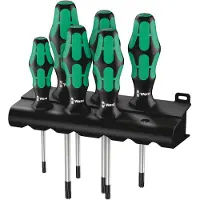 Wera 367/6 TORX pour l'atelier Jeu de tournevis 6 pièces TORX intérieur