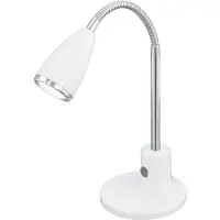 Eglo Lampe de table LED Fox blanc avec chrome