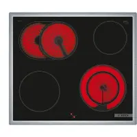 Bosch NKN64RGA2E Série | 4, Table de cuisson électrique 60 cm,à distance, noir, cadre en applique