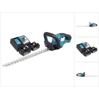 Makita DUH 507 RT2 taille-haie sans fil 18 V 50 cm + 2x batterie 5,0 Ah + chargeur