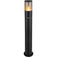 Globo Lighting lampe d'extérieur acier inoxydable noir mat, 1x E27