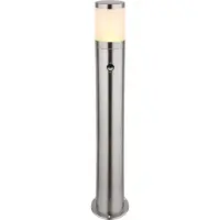 Globo Lighting lampe d'extérieur acier inoxydable argenté brillant, 1x E27