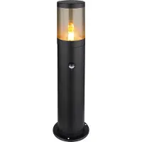 Globo Lighting lampe d'extérieur acier inoxydable noir mat, 1x E27