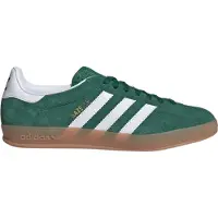 Adidas Baskets basses 'Gazelle' vert foncé / blanc