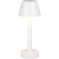 TRIO Lampe de table rechargeable Vidal blanc