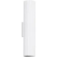 Sollux Applique KARBON 30 blanc 2xGU10 10W aluminium 30x8.5x6.5cm