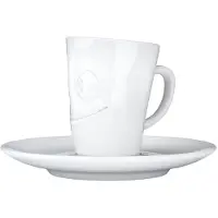Fiftyeight Products Mug à espresso avec anse - délicieusement blanc