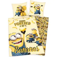 Herding Minions Parure de lit Ensemble "Bananas" 135 x 200 cm + 80 x 80 cm 4406405050998