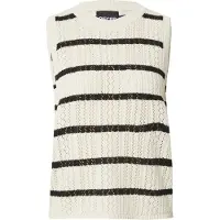 Pieces Pull-over 'PCNuka' écru / noir