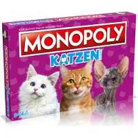Winning Moves Monopoly - Chats jeu de société jeu de société animaux