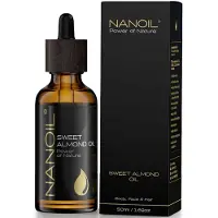Nanoil Sweet Almond Oil huile d'amande visage, corps et cheveux 50 ml