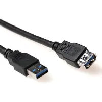 ACT Advanced Cable Technology SB3041 1m USB A USB A Mâle Femelle Noir Câble USB (SB3041)