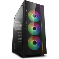 DeepCool MATREXX 55 V3 ADD-RGB 3F fenêtre latérale, E-ATX, alimentation incluse Non