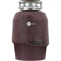 Emerson Broyeur de déchets de cuisine 0,75 CV moteur à induction Evolution Plus 750 EC avec interrupteur à air