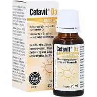 Cefak KG Cefavit D3 liquide pur, solution de 20 ml