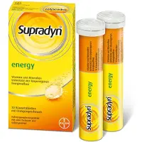 Bayer vital gmbh Supradyn energy comprimés effervescents au goût d'orange, 30 comprimés