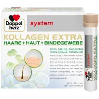 Queisser Pharma GmbH & Co. KG Doppelherz Kollagen Extra system Solution pour les cheveux, la peau et les tissus conjonctifs, 30 flacons buvables